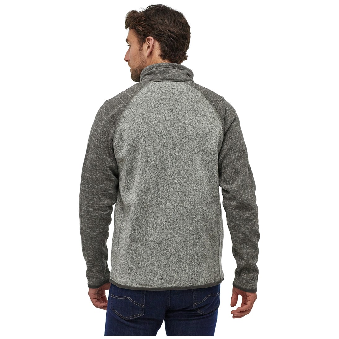 Polar Better Sweater 1/4 Zip Hombre Gris - Imagen 4