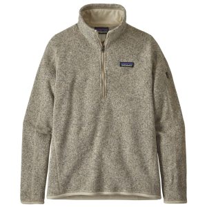 Polar Better Sweater 1/4 Zip Mujer Beige