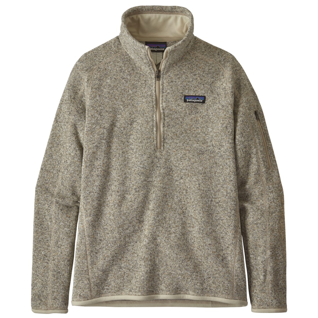 Polar Better Sweater 1/4 Zip Mujer Beige - Imagen 2
