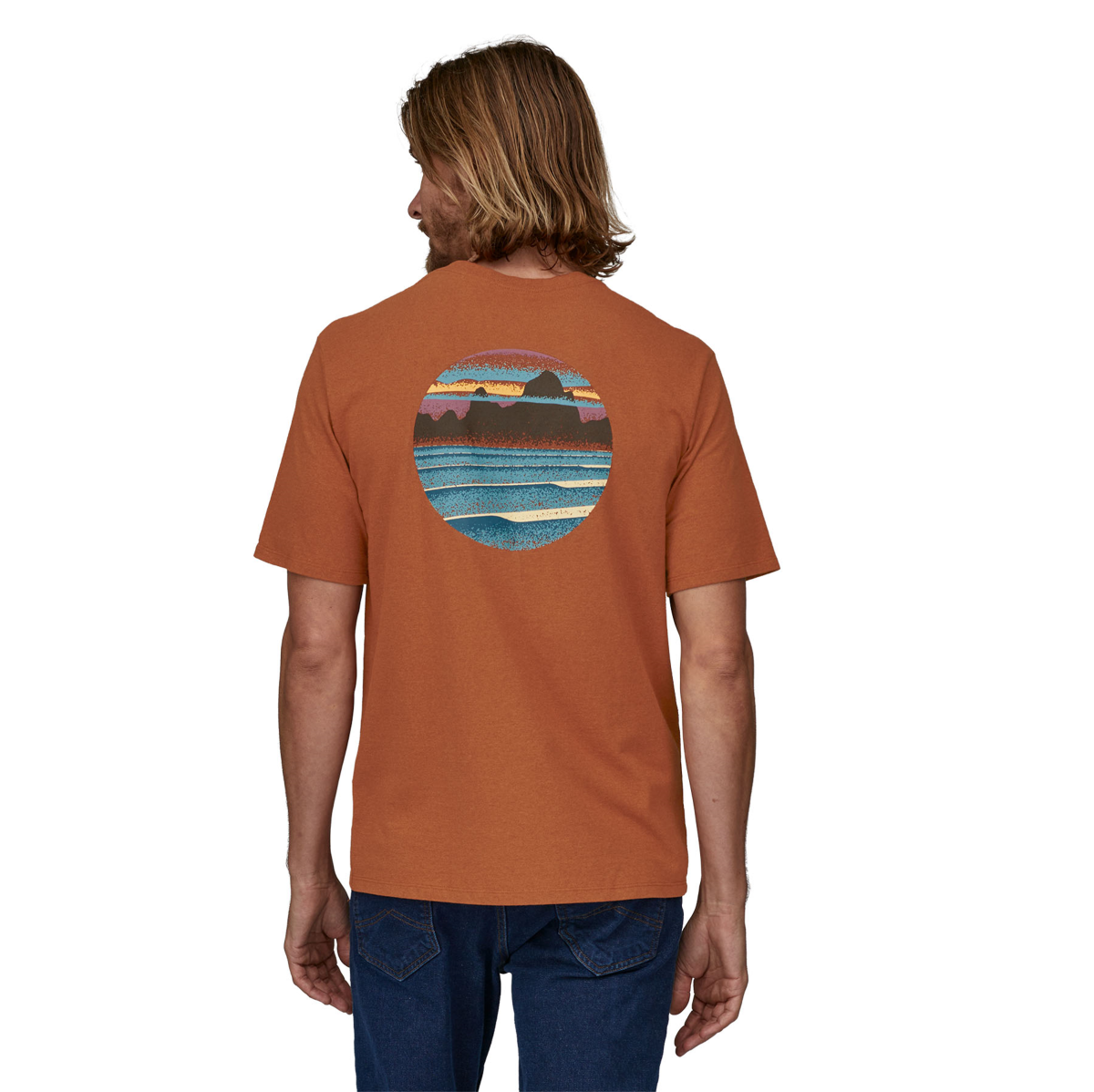 Polera Hombre Skyline Stencil Responsibili-Tee® - Imagen 6