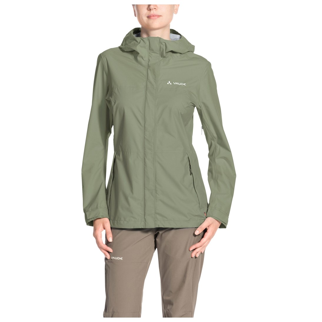 Chaqueta de Lluvia Lierne II Mujer Gris - Imagen 5