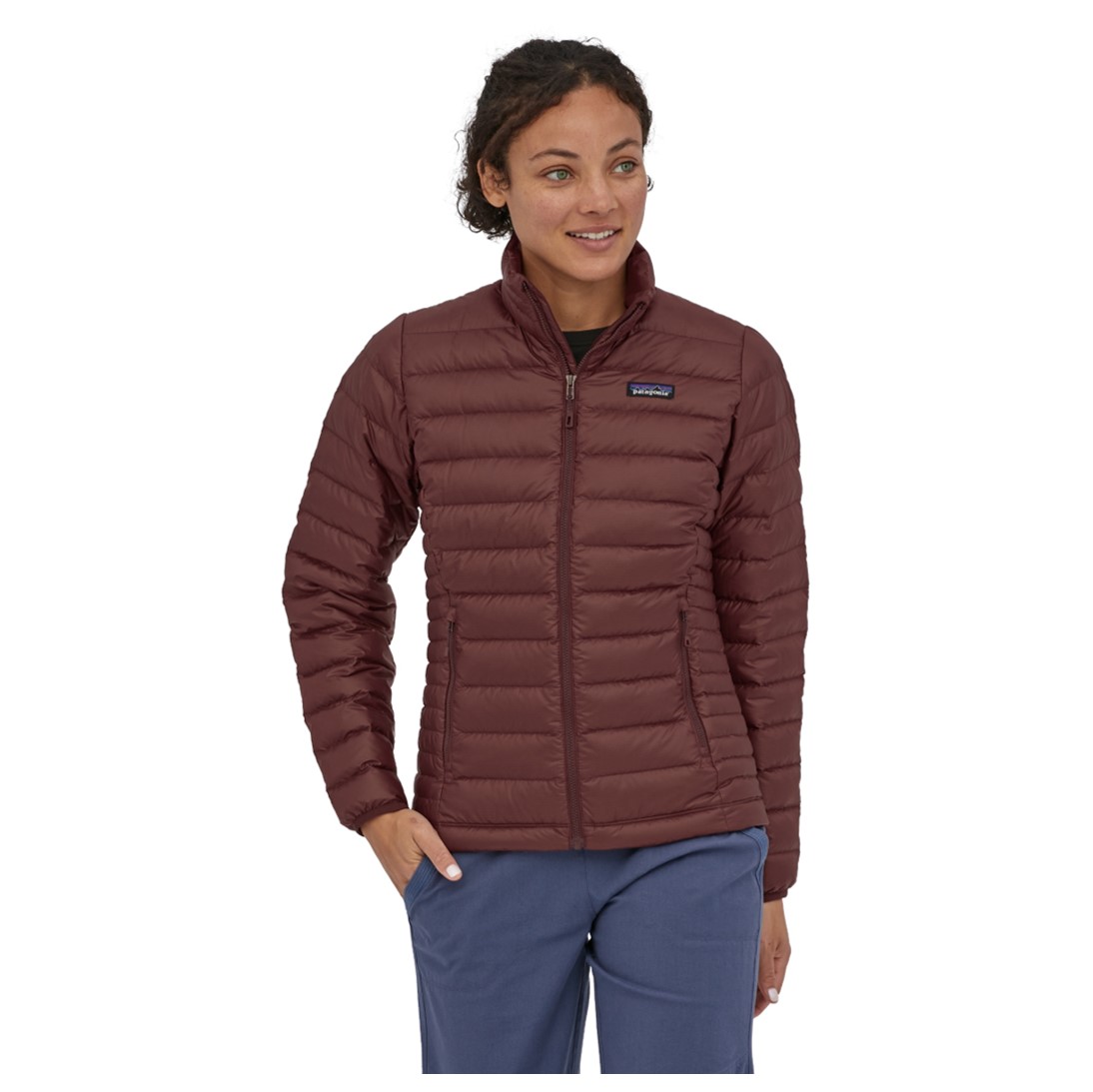 Chaqueta Mujer Down Sweater Jacket Rojo - Imagen 6