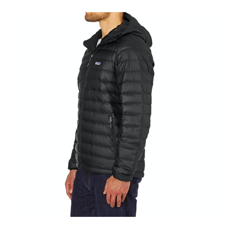 Parka Pluma Down Sweater Hoody Hombre Negro - Imagen 5
