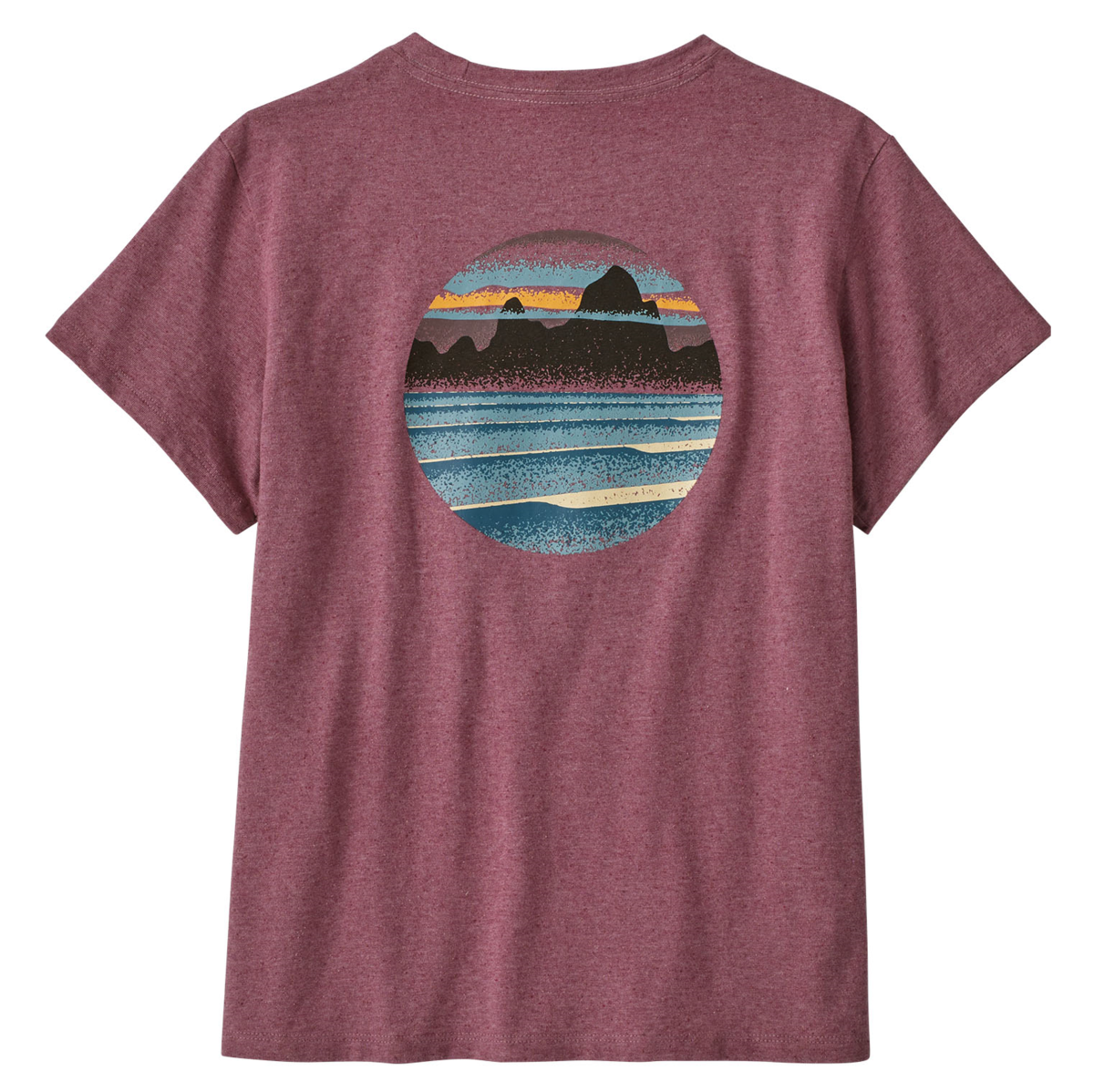 Polera Mujer Skyline Stencil Responsibili-Tee - Imagen 3