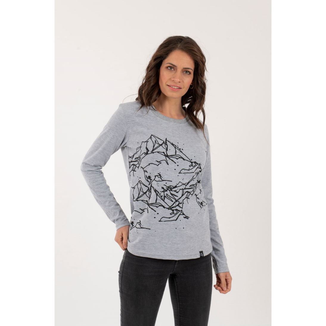 Polera Mujer Baquedano Gris - Imagen 4