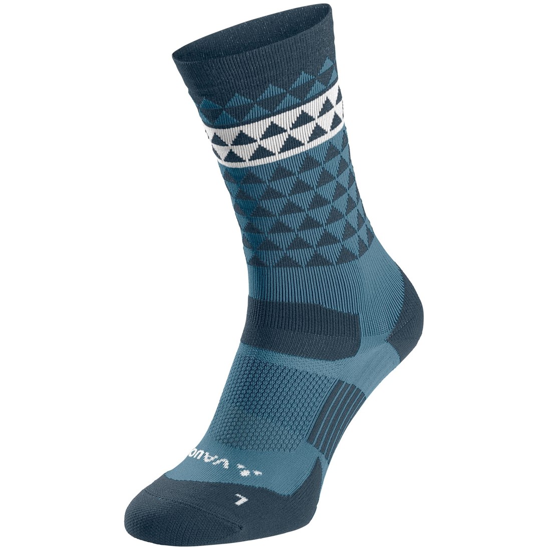 Calcetines para Bicicleta Mid Azul Unisex - Imagen 2