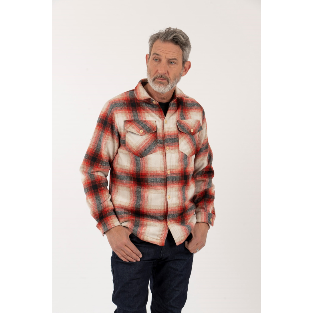 Camisa Harroen hombre – Rojo - Imagen 2