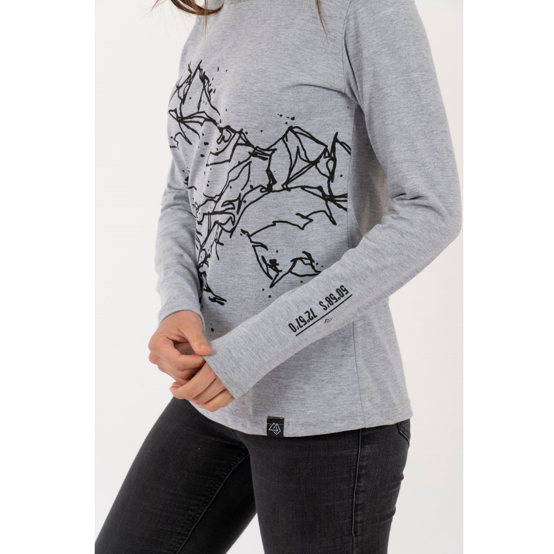 Polera Mujer Baquedano Gris - Imagen 5