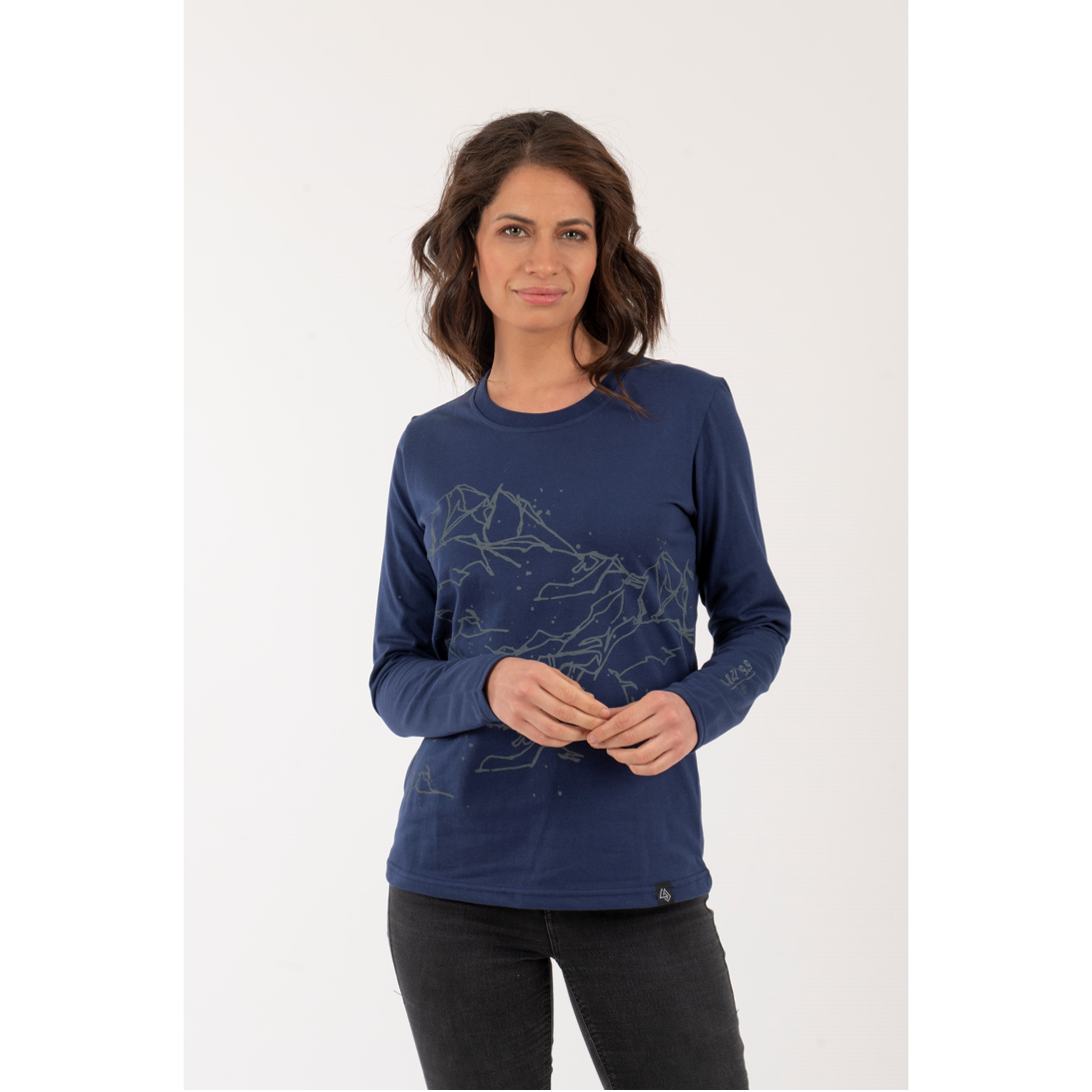 Polera Mujer Baquedano Azul - Imagen 2