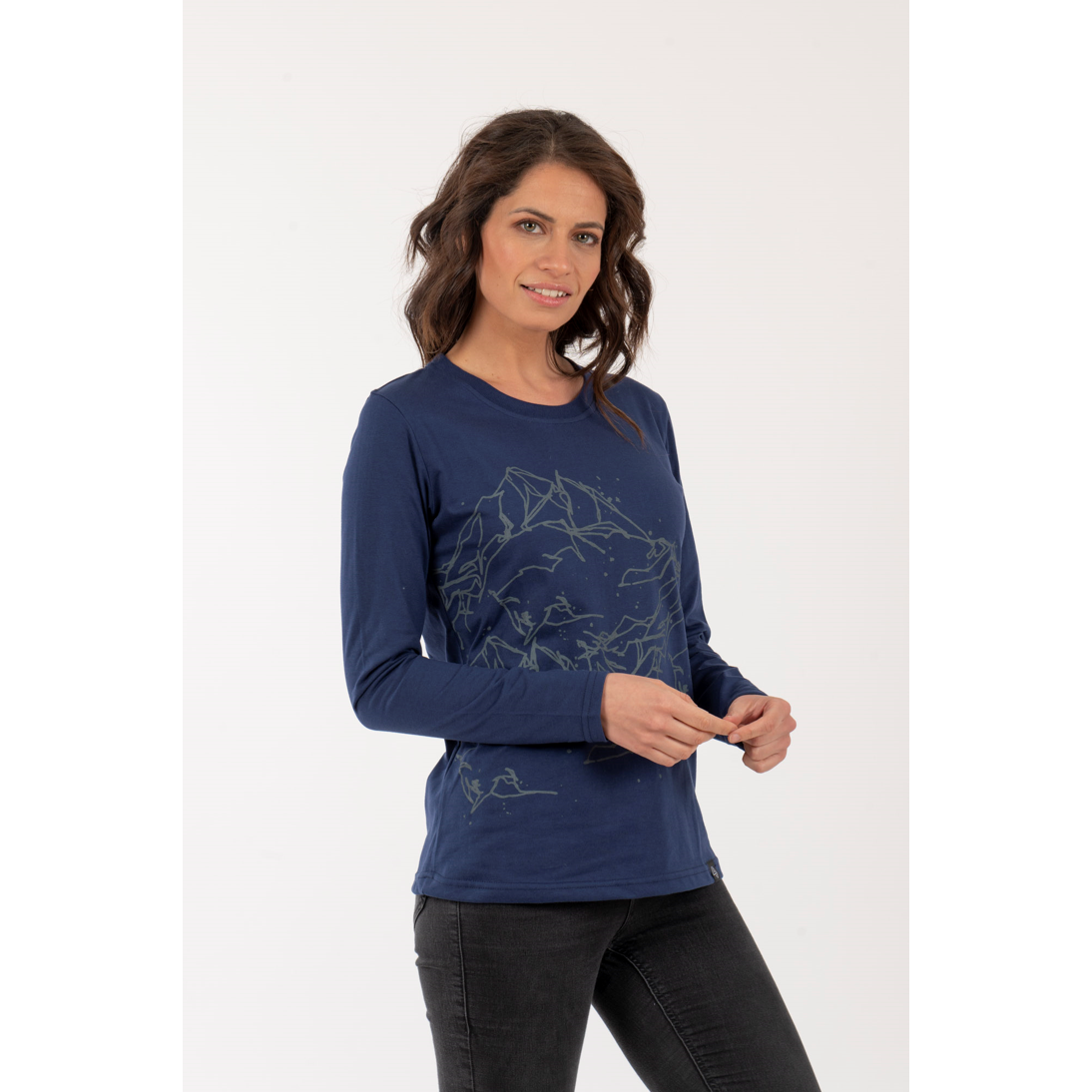 Polera Mujer Baquedano Azul - Imagen 5