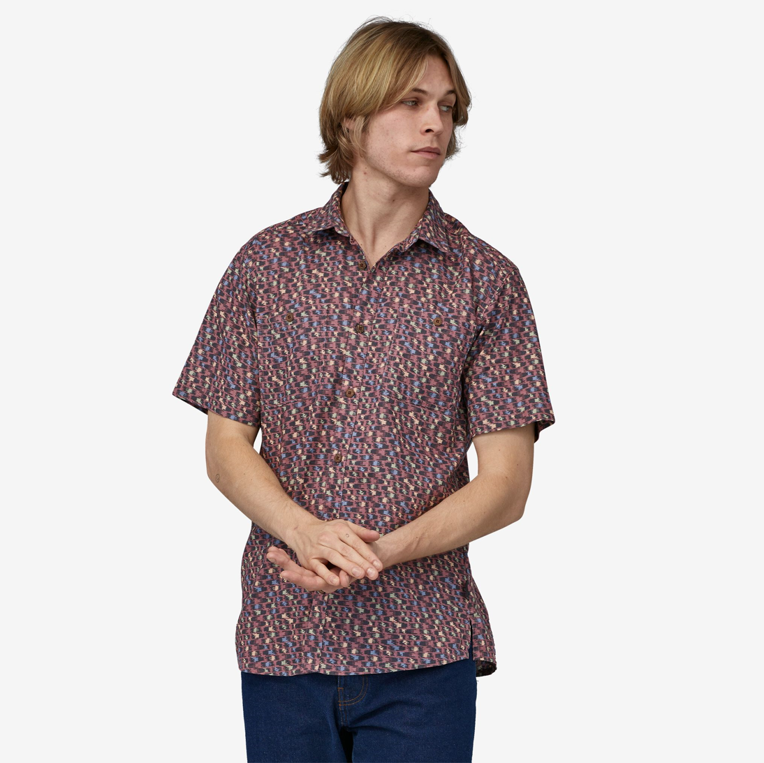 Camisa Back step shirt hombre intertwined hands – Morado - Imagen 3