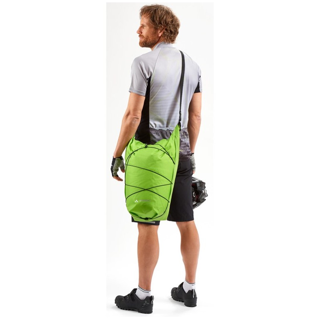 Alforja Impermeable Aqua Black Light – Par - Imagen 7