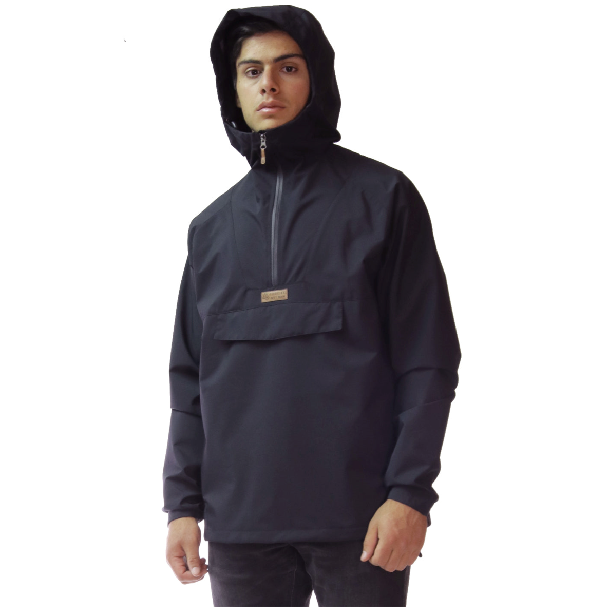 Cortaviento Anorak Hombre Kolinkin Negro - Imagen 2