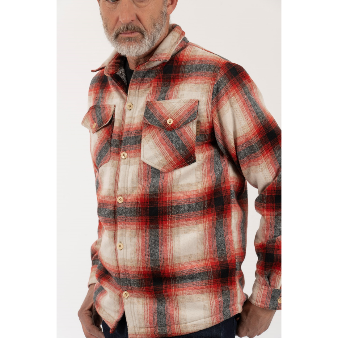 Camisa Harroen hombre – Rojo - Imagen 4