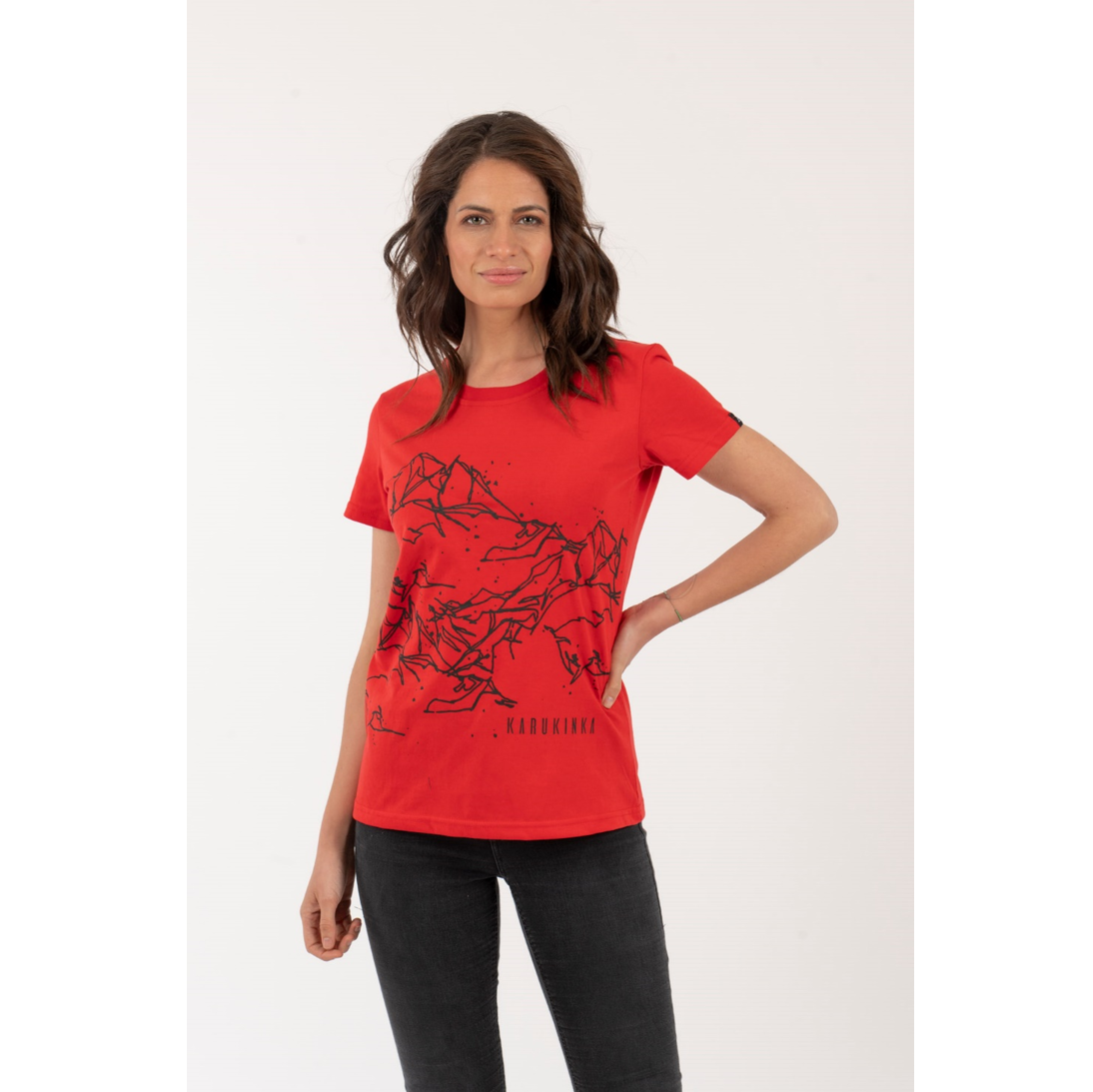 Polera Mujer Baquedano Roja - Imagen 3
