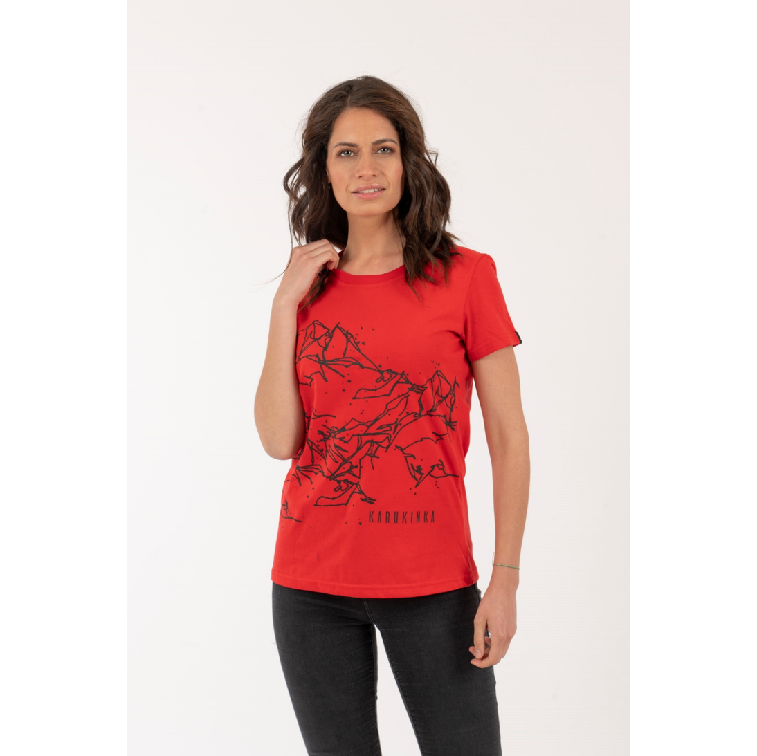 Polera Mujer Baquedano Roja - Imagen 4
