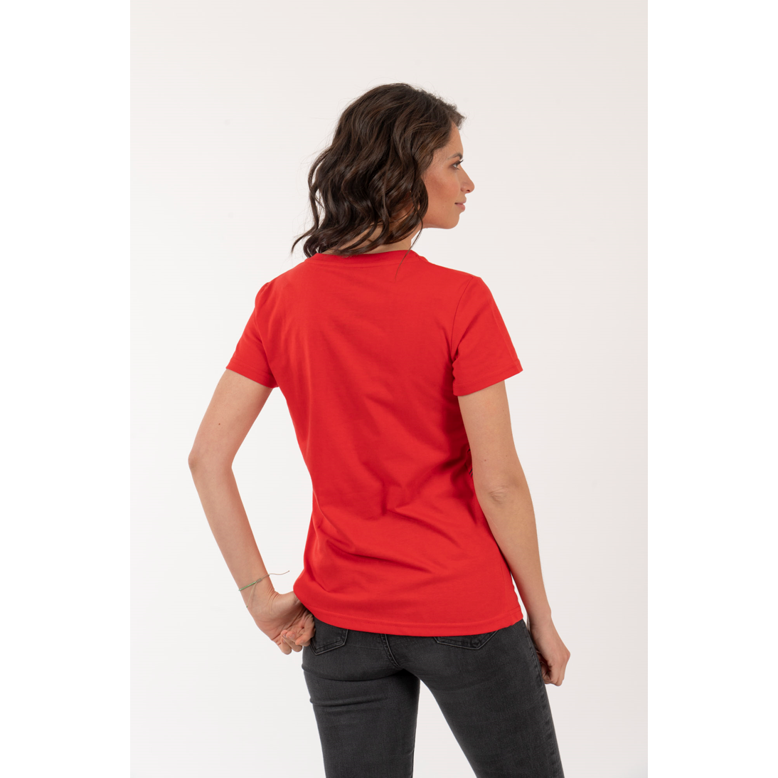 Polera Mujer Baquedano Roja - Imagen 6