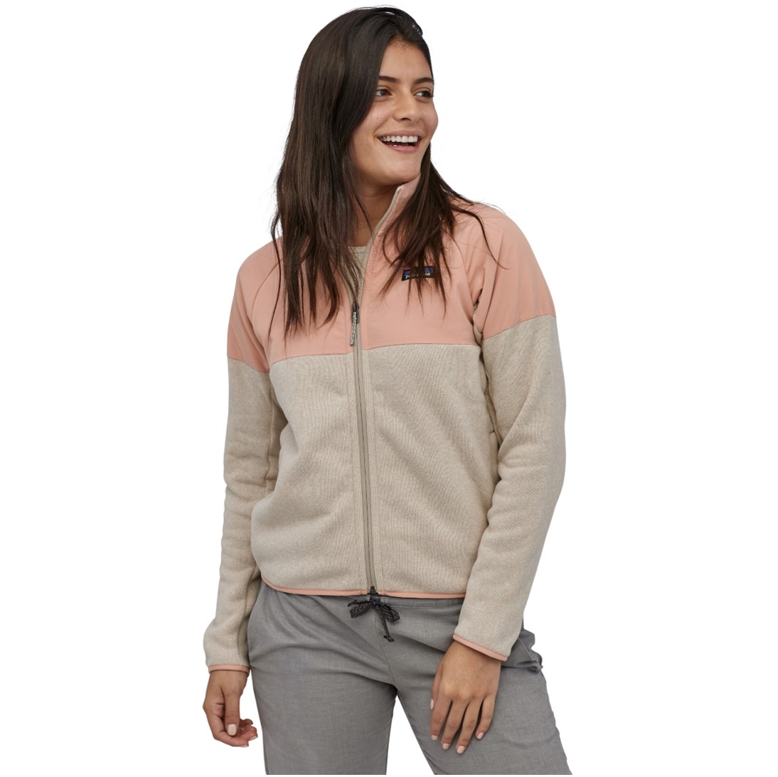 Polar Better Sweater Jacket Mujer Rosado - Imagen 4