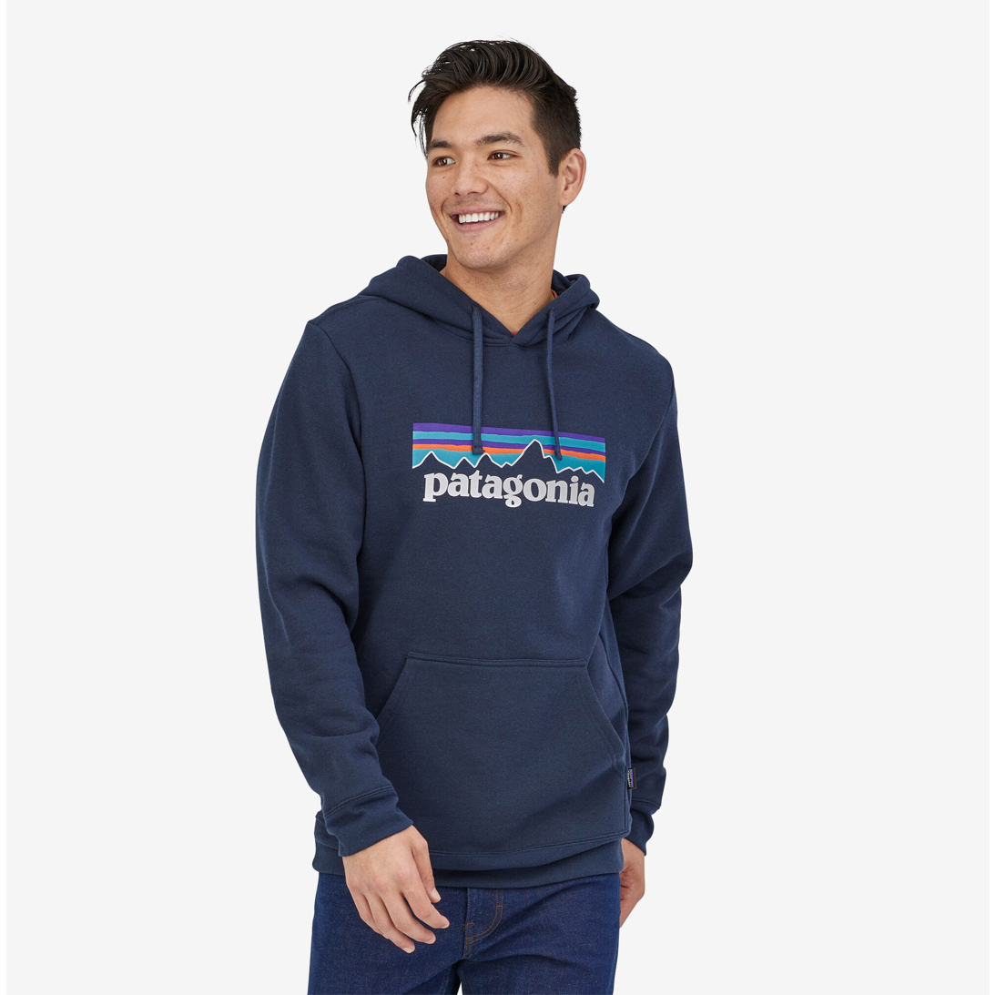 Polerón P-6 Logo Uprisal Hoody Hombre Azul - Imagen 5