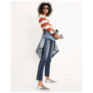 MADEWELL Slim Straight Jeans in Hammond Wash Jeans