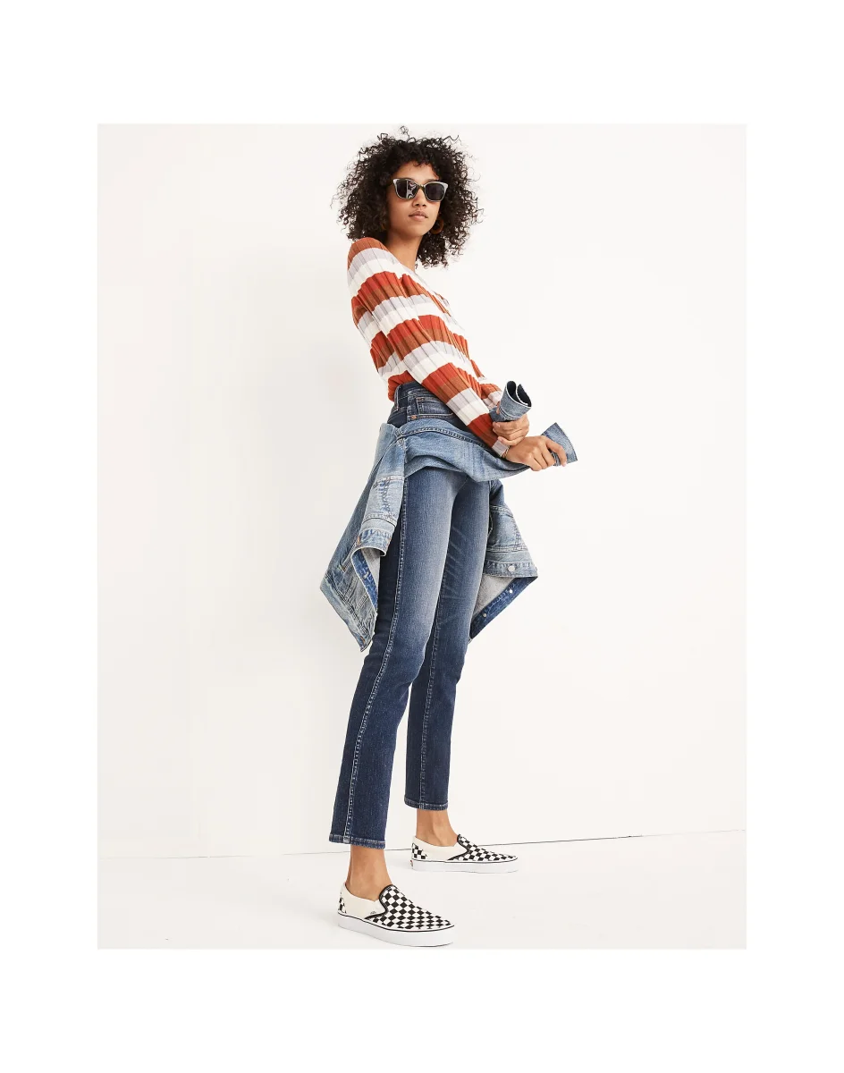 MADEWELL Slim Straight Jeans in Hammond Wash Jeans - Imagen 2