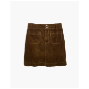 Madewell Corduroy A-Line Mini Skirt
