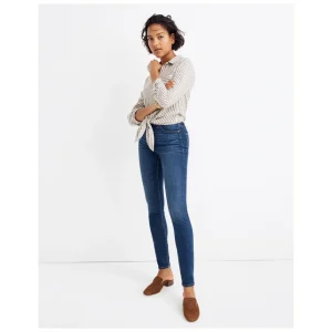 Madewell Curvy High-Rise Skinny Jeans in Hayes Wash