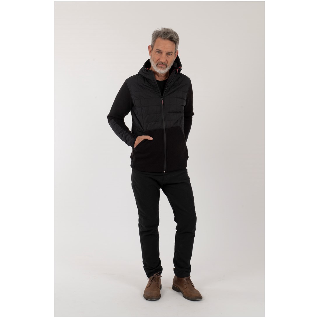 Hoddie Arroench Hombre Negro - Imagen 6