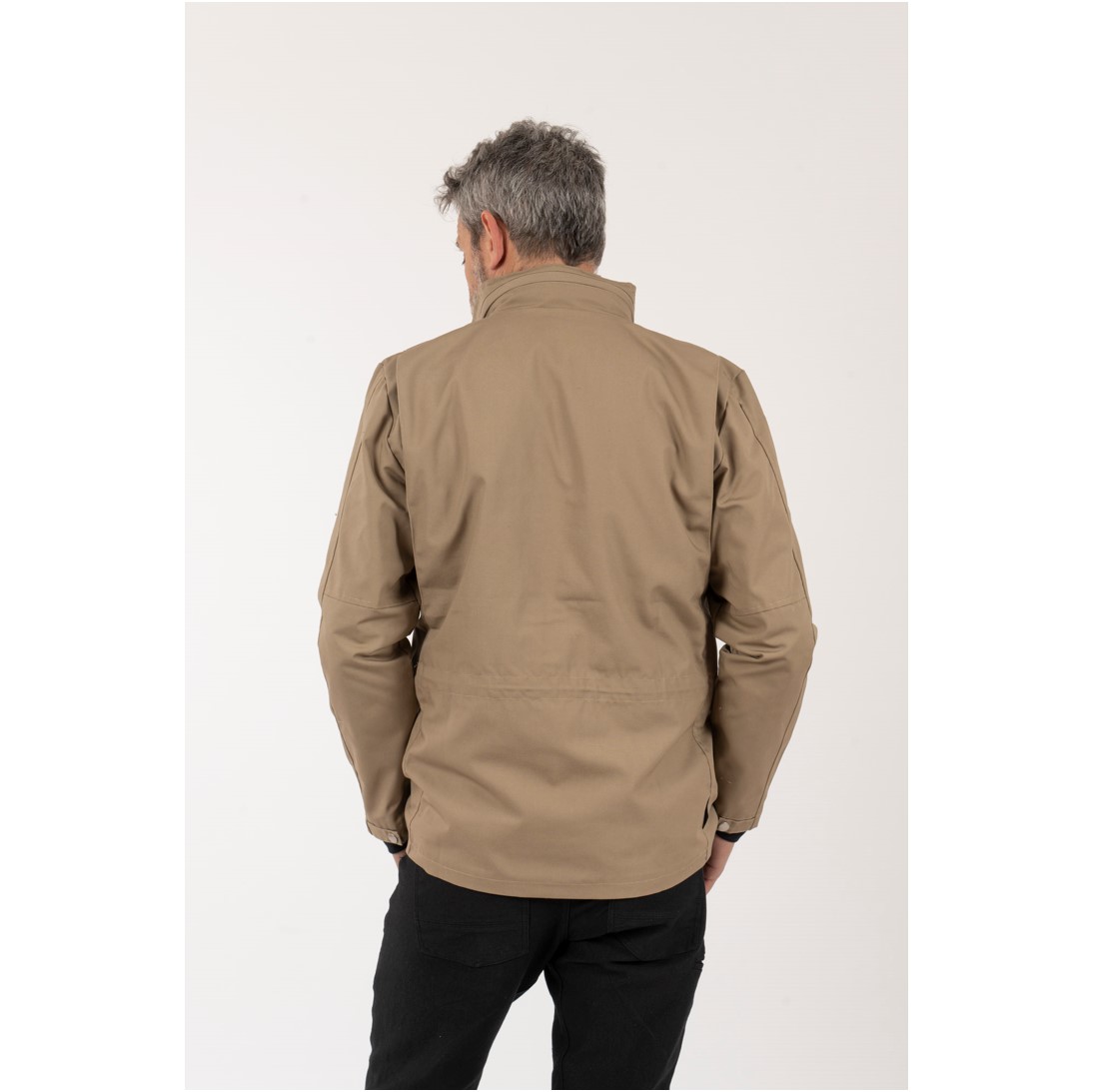 Cortaviento Hombre Canvas Horrer Beige - Imagen 3