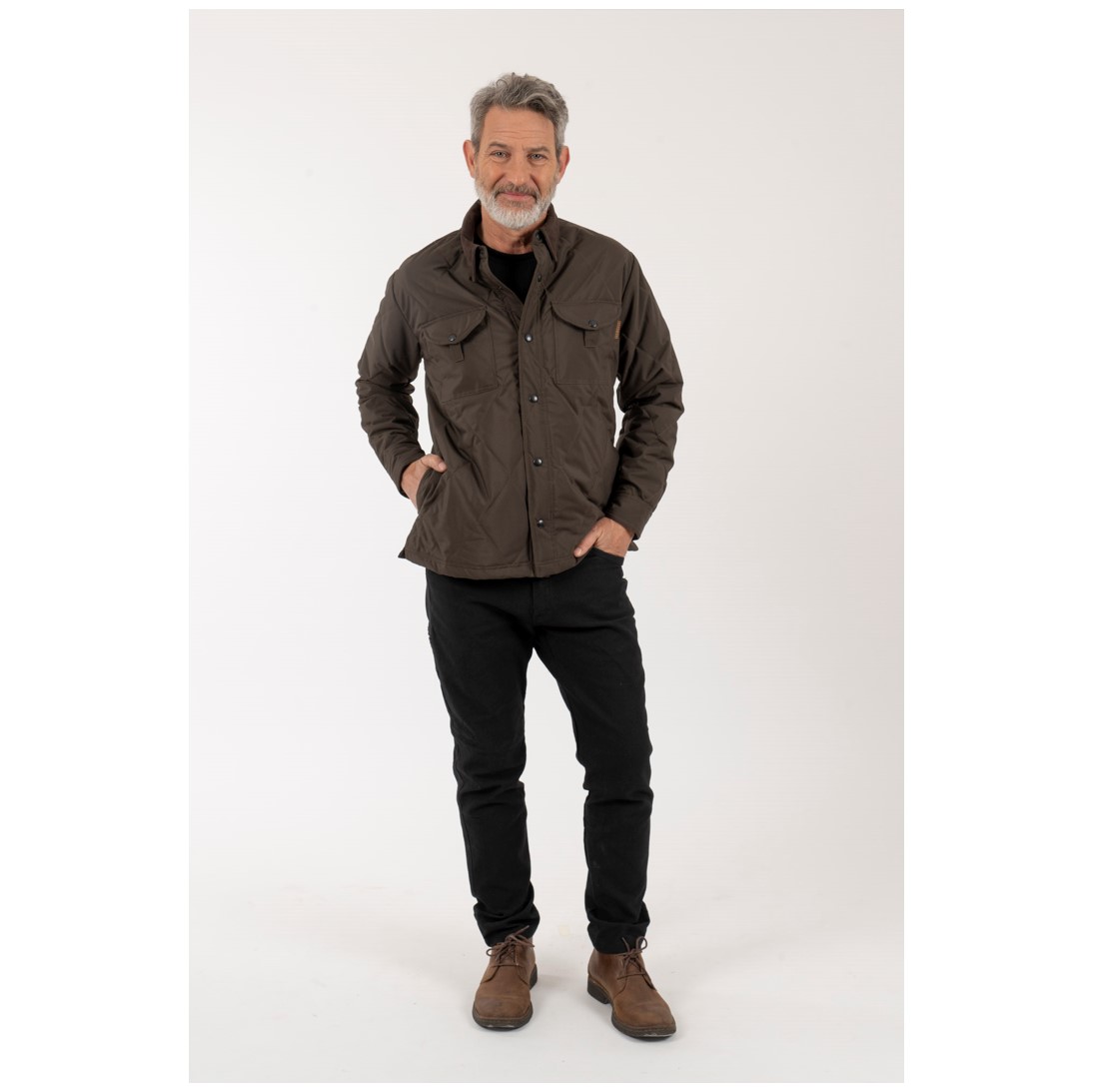 Chaqueta Hombre Jiarr Verde Musgo - Imagen 5