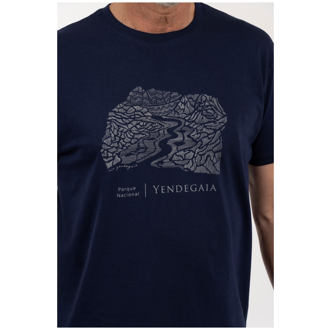 Polera Yendagaia Hombre – Azul - Imagen 5