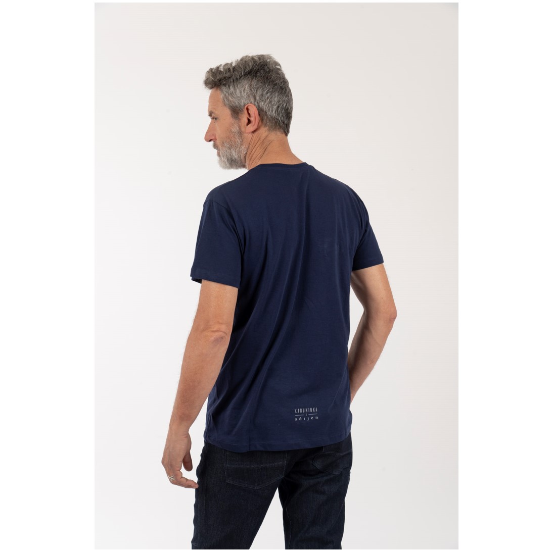 Polera Yendagaia Hombre – Azul - Imagen 4