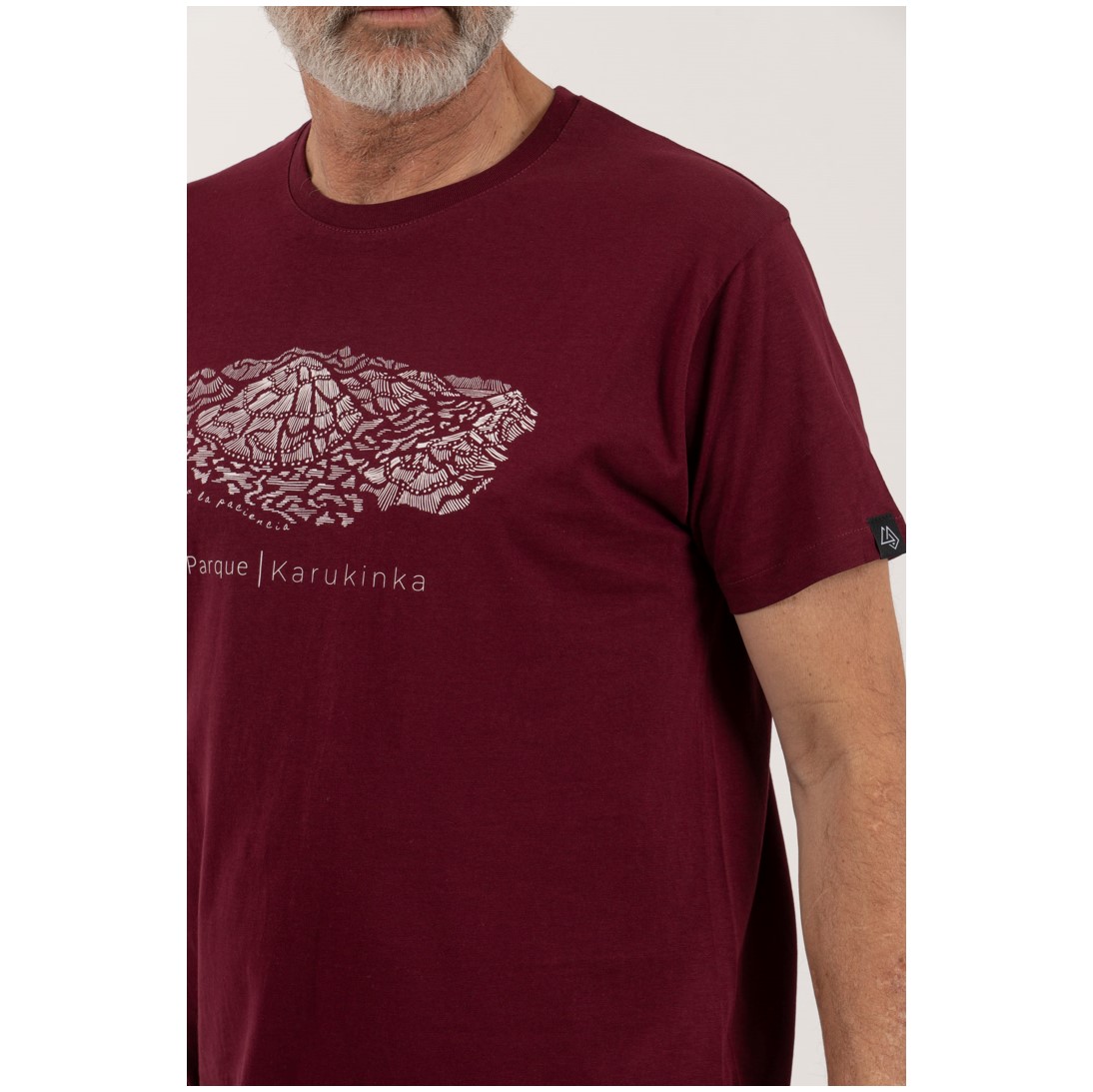 Polera Parque Karukinka Hombre – Burdeo - Imagen 6