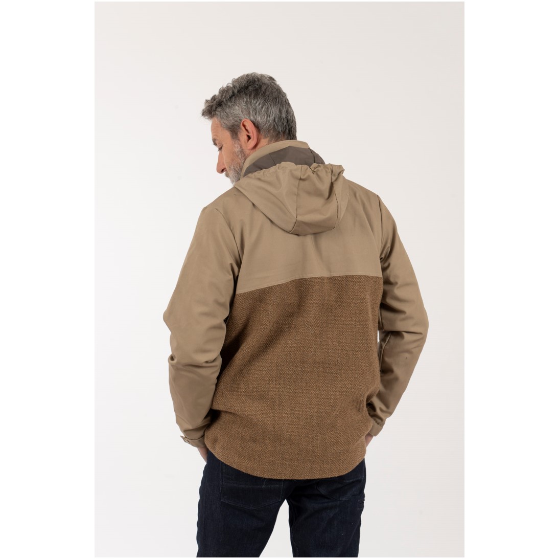 Chaqueta Tschooen Hombre Café - Imagen 4