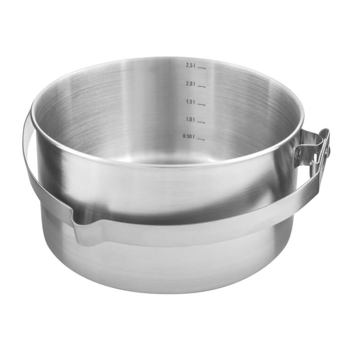 Olla de acero inoxidable 2,5 Litros - Imagen 7
