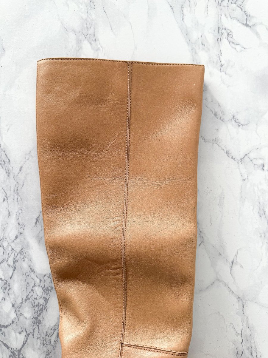 LEGRES Blush Leather Boots - Imagen 6