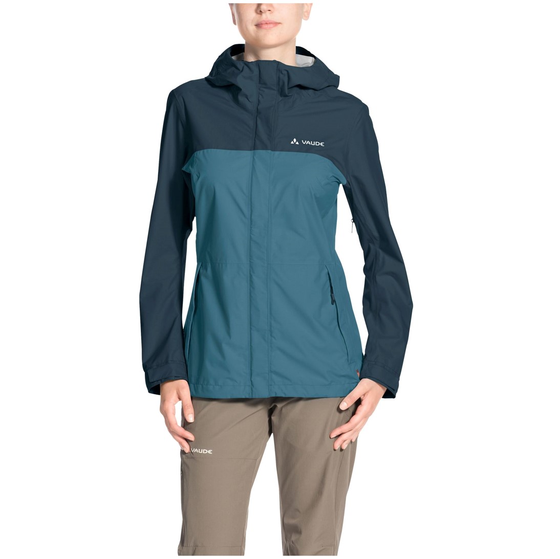 Chaqueta de Lluvia Lierne II Mujer Celeste - Imagen 4