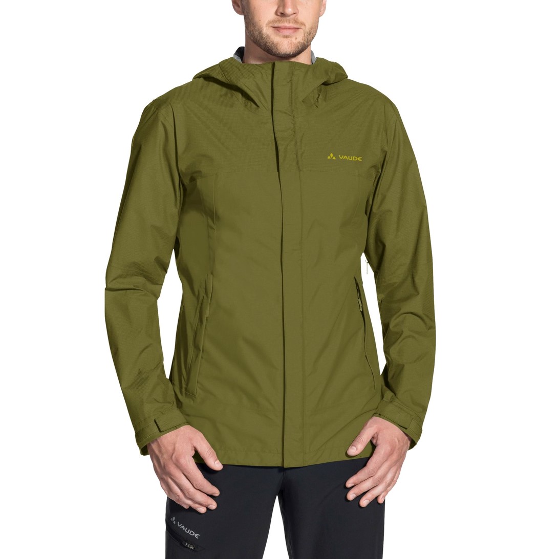 Chaqueta de Lluvia Lierne II Hombre Verde - Imagen 4