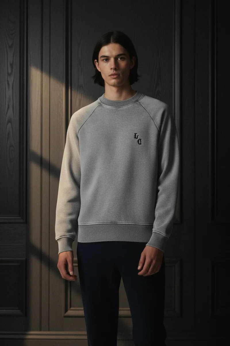 Late Checkout Grey Sweatshirt - Imagen 2