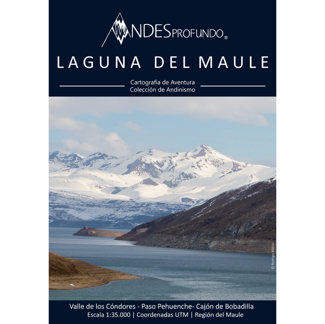 Mapa Laguna del Maule