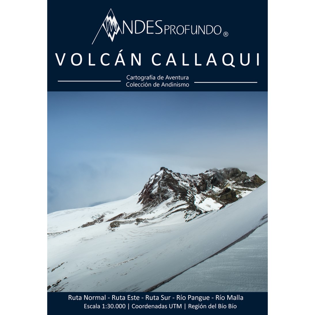 Mapa Volcán Callaqui - Imagen 2
