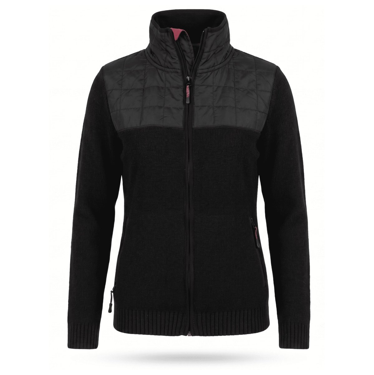 Bomber Hibrido Herrtschiske Mujer Negro - Imagen 2