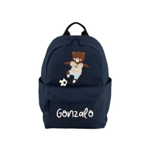 Mochila animales futbolistas