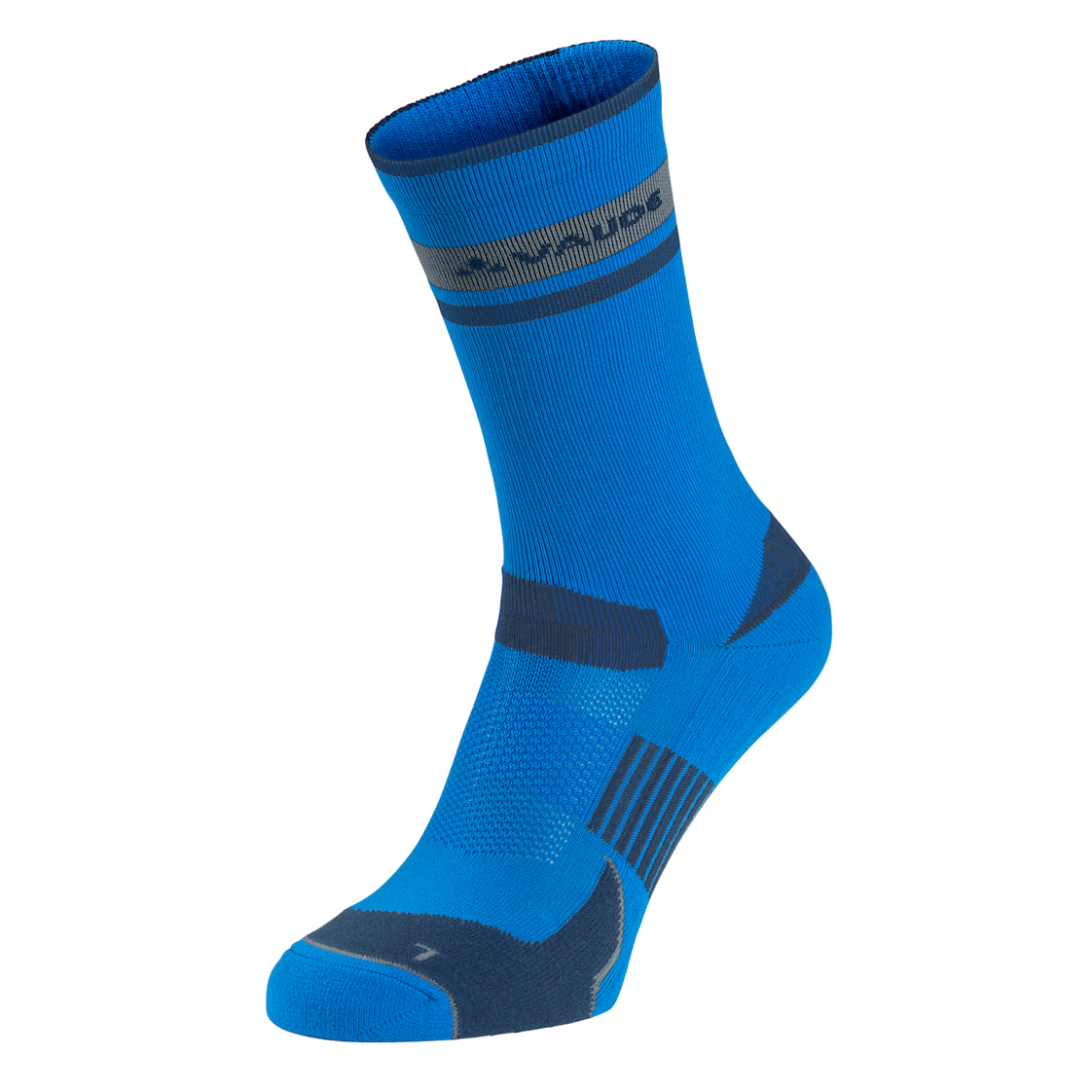 Calcetines para Bicicleta Mid Azul - Imagen 2