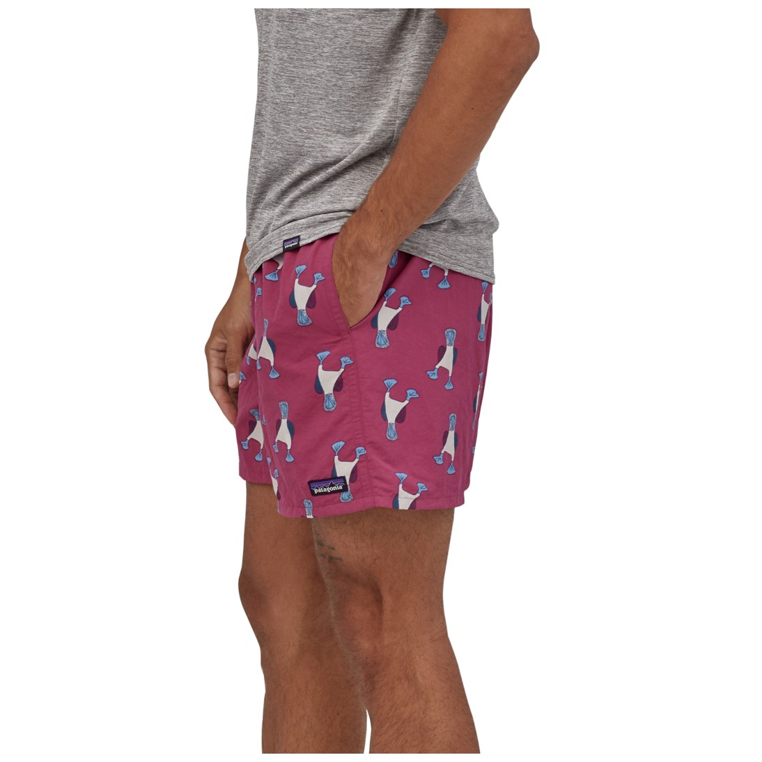 Shorts Baggies 5 in Hombre Rosado - Imagen 4