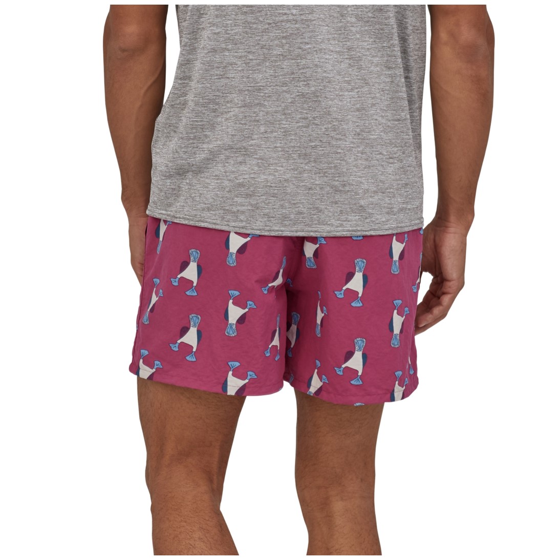 Shorts Baggies 5 in Hombre Rosado - Imagen 5