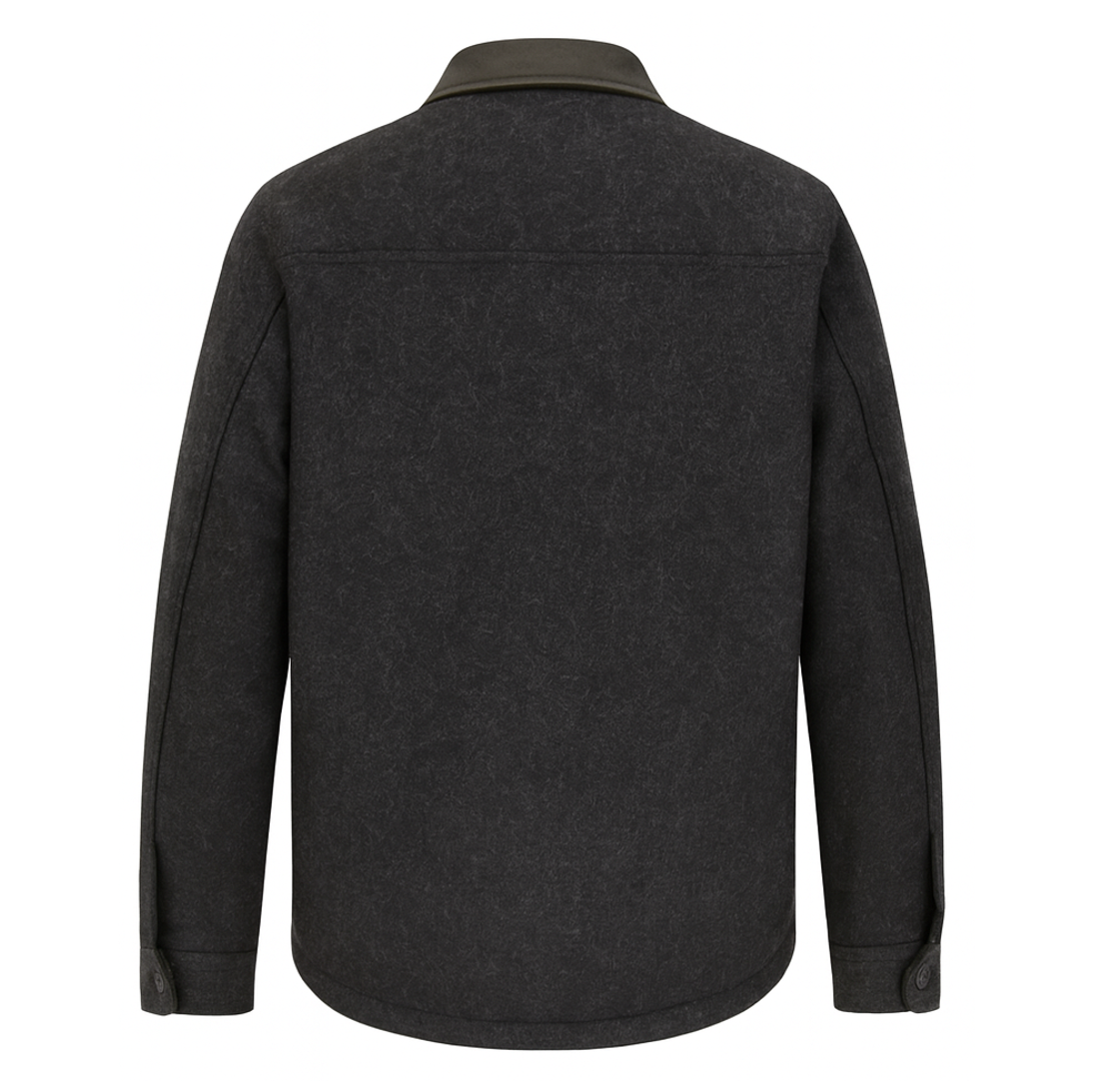Chaqueta Paño Tschesken Hombre Negro - Imagen 4