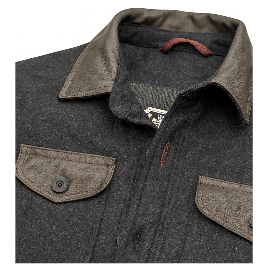 Chaqueta Paño Tschesken Hombre Negro - Imagen 3