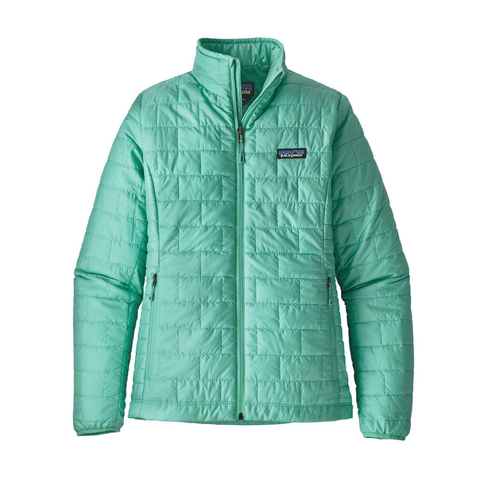 Parka Sintética Nano Puff Jacket Mujer Verde - Imagen 2