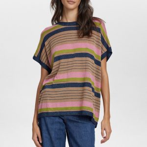 Jersey de punto fino con rayas